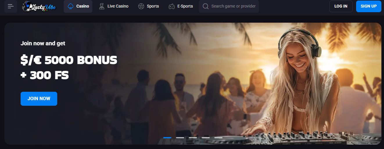 Join now and get generous welcome bonus with spins